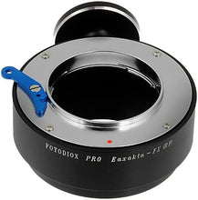 Load image into Gallery viewer, Fotodiox PRO Lens Adapter Compatible with Exakta (Inner Bayonet) Lenses on Fujifilm X-Mount Cameras
