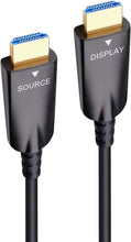 Load image into Gallery viewer, DTECH 10m Fiber Optic HDMI Cable 4K 30Hz 1080p 60hz HD Video 3D ARC HDCP CEC High Speed Long Cord for Computer Monitor TV Projector (32 Feet, Black)
