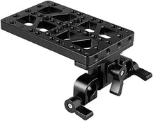 Load image into Gallery viewer, CAMVATE Battery Cheese Plate with 360° Swivel 15mm Rod Clamp for Anton Bauer Gold Mount Power Adapter(NOT Compatible V-Lock)
