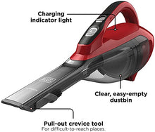 Load image into Gallery viewer, BLACK+DECKER Dustbuster Handheld Vacuum, Cordless, Chili Red (HLVA320J26)
