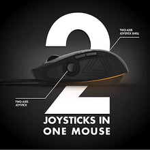 Load image into Gallery viewer, Lexip Pu94 Gaming Mouse-3D Wired and RGB Gamer Mouse-Special 3D Environments and Design Software-2 Joysticks, 6 Buttons and 12 Programmable Directions - Ultimate Glide with 6 Ceramic Feet
