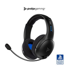 Load image into Gallery viewer, PDP Gaming LVL50 Wireless Stereo Headset With Noise Cancelling Microphone: Black - PS5/PS4
