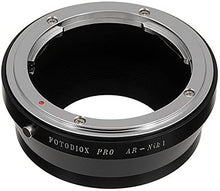 Load image into Gallery viewer, Fotodiox Pro Lens Mount Adapter, Konica AR Lens to Nikon 1 Camera Body
