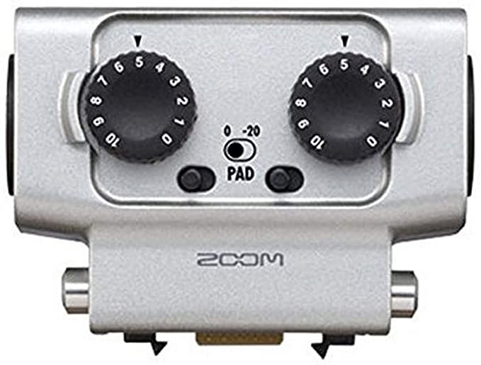 Zoom EXH-6 Dual XLR/TRS Input Capsule, 2 XLR/TRS Inputs, works with H5, H6, U-44, F1, F4, F8n, and F8