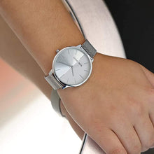 Load image into Gallery viewer, Nine West Women's NW/1981 Sunray Dial Mesh Bracelet Watch
