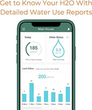 Load image into Gallery viewer, Flume 2 Smart Home Water Monitor &amp; Water Leak Detector: Detect Water Leaks Before They Cause Damage. Monitor Your Water Use to Reduce Waste &amp; Save Money. Installs in Minutes, No Plumbing Required
