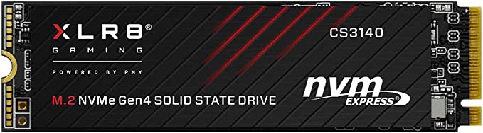 PNY XLR8 CS3140 2TB M.2 NVMe Gen4 x4 Internal Solid State Drive (SSD) - M280CS3140-2TB-RB