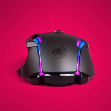 Load image into Gallery viewer, ROCCAT Kone AIMO PC Gaming Mouse, Optical, RGB Backlit Lighting, 23 Programmable Keys, Onboard Memory, Palm Grip, Owl Eye Sensor, Ergonomic, LED Illumination, Adjustable 100 to 16,000 DPI, Black
