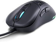 Load image into Gallery viewer, Pwnage Ultra Custom Ergo: Ultralight Ergonomic Gaming Mouse - Flawless Pro Grade 3389 Optical Sensor- Flexible Paracord Cable - 100% PTFE Skates - Custom Weight as Low as 60 Grams (Solid Sides)
