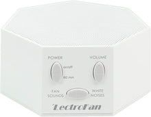 Load image into Gallery viewer, Adaptive Sound Technologies LectroFan Global Power Version High Fidelity Noise Machine, White, 1 Count , unscented
