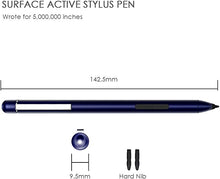 Load image into Gallery viewer, Stylus Pen for HP Pavilion x360 11m-ad0 14M-ba0 14-cd0 15-br0; HP Envy x360 15-bp0 15-bq0, x360 15-cn0, X2 12-e0xx,X2 12g0xx ; HP Spectre x360 13-ac0xx 15-blxxx (Blue)
