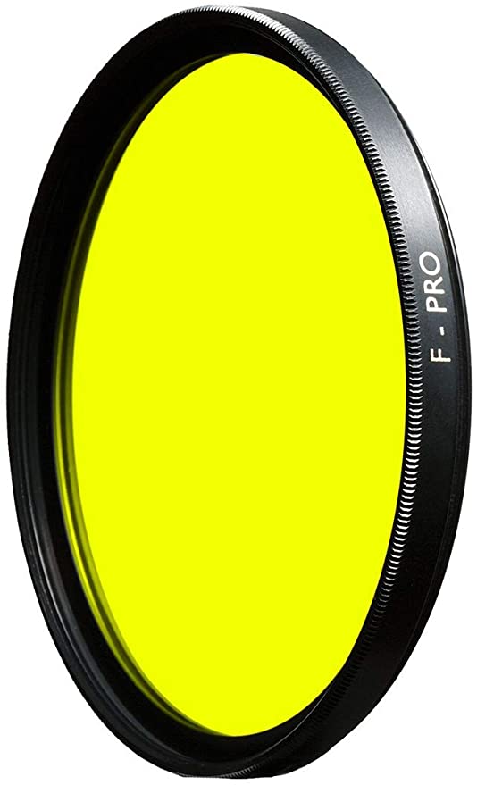 B+W 77mm Yellow Camera Lens Contrast Filter with Multi Resistant Coating (022M)