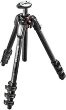 Load image into Gallery viewer, Manfrotto 055 Carbon Fiber 4-Section Tripod with Horizontal Column (MT055CXPRO4),Black
