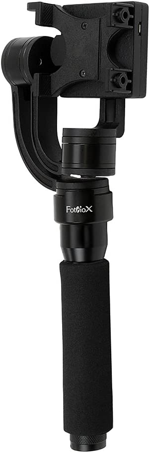 Fotodiox Freeflight Moto MkII - 3-Axis Handheld Gimbal Stabilizer for GoPro Hero, Smartphone & iPhone - Handheld Powered Video Stabilizer System and Stealthy Camera Support Mount