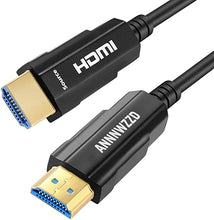 Load image into Gallery viewer, LinkinPerk Fiber Optic HDMI Cable 4K 60Hz,Fiber HDMI Cable 2.0 Supports (18Gbps 4:4:4, Dolby Vision, HDR10, eARC, HDCP2.2) Suitable for TV LCD Laptop PS3 PS4 Projector Computer,Cable HDMI (30ft)
