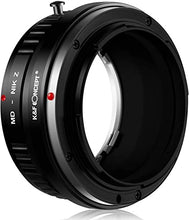 Load image into Gallery viewer, K&amp;F Concept Lens Mount Adapter for Minolta MD MC Mount Lens to Nikon Z6 Z7 Camera
