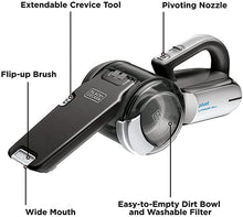 Load image into Gallery viewer, BLACK+DECKER 20V Max Handheld Vacuum, Cordless, Grey (BDH2000PL)
