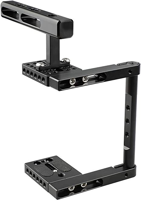 CAMVATE Basic Camera Cage Rig with Top Handle Universal Use