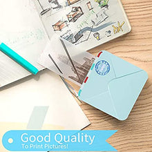 Load image into Gallery viewer, Phomemo M02S Pocket Printer- 300 dpi HD Bluetooth Thermal Photo Printer Compatible with iOS and Android, Black and White Image for Photo Printing, Plan Journal, Organization, Art Creation, Gift, Cyan
