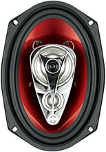 Load image into Gallery viewer, BOSS Audio Systems CH6940 Car Speakers - 500 Watts Of Power Per Pair And 250 Watts Each, 6 x 9 Inch , Full Range, 4 Way, Sold in Pairs, Easy Mounting
