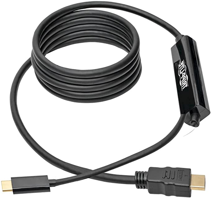 Tripp Lite USB C to HDMI Adapter Cable Converter UHD Ultra High Definition 4K x 2K @ 30Hz M/M Thunderbolt 3 Compatible, USB Type C, USB-C, USB Type-C 6ft 6' (U444-006-H)
