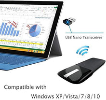 Load image into Gallery viewer, Wireless Mouse Foldable Folding Mice for Microsoft Laptop PC Mac
