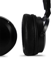 Load image into Gallery viewer, SIVGA SV002 Premium Wood Over-Ear Close Back Passive Noise Cancelling Stereo Headphones with Microphone, Soft Earmuffs Earphone with Leather Case (Black)

