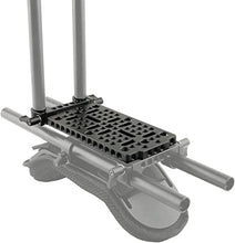 Load image into Gallery viewer, NICEYRIG Camera Cheese Plate Base Plate Tripod Mount with 15mm railblocks for DSLR Rail System
