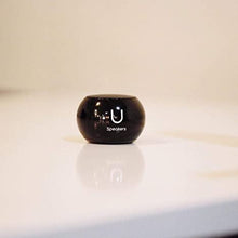 Load image into Gallery viewer, Fashionit U Mini Speaker | Stylish Portable Wireless Bluetooth 5.0 with Built-in Mic &amp; Remote Shutter | Perfect Mini Speaker for Home, Parties, Activities! Small Device, Rich Sound | Black
