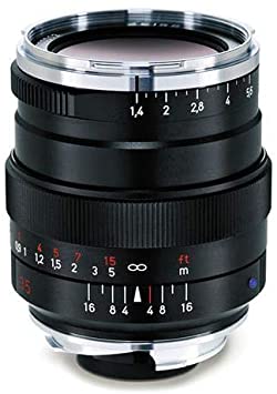 Zeiss Ikon Distagon T ZM 1.4/35 Wide-Angle Camera Lens for Leica ZM-Mount Cameras, Black, Model: 000000-2112-846