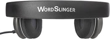 Load image into Gallery viewer, ECS WordSlinger Deluxe Over Head USB Transcription Headset | Transcribing Headphones with Volume Control and Noise Reduction
