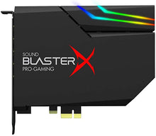 Load image into Gallery viewer, Creative Sound BlasterX AE-5 Plus SABRE32-class Hi-res 32-bit/384 kHz PCIe Gaming Sound Card and DAC with Dolby Digital and DTS, Xamp Discrete Headphone Bi-amp, Up to 122dB SNR, RGB Lighting System
