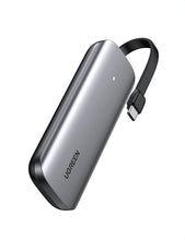 Load image into Gallery viewer, UGREEN M.2 NVMe SSD Enclosure Adapter USB C 3.1 Gen 2, 10Gbps NVMe External Enclosure with 4 inch USB C Cable, Supports M-Key &amp; M+B Key and Size 2230/2242/2260/2280 SSDs

