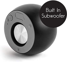Load image into Gallery viewer, Fashionit U Boost Speaker | Stylish Portable Wireless Bluetooth 5.0 with Built-in Subwoofer and Mic | Perfect Mini Speaker for Home, Parties, Activities! Small Device, Rich Sound | Black
