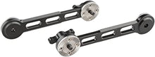 Load image into Gallery viewer, CAMVATE Handgrip Extender with Rosette Standard Accessory for Sony FS7 Camera A7s A7RII A7s2 A7sII(Black Thumbscrew, 2 Pieses)
