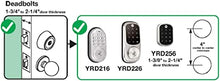 Load image into Gallery viewer, Yale Assure Lock with Z-Wave - Smart Keypad Deadbolt - Works with Ring Alarm, Samsung SmartThings, Wink and More (Hub required, sold separately) - Satin Nickel
