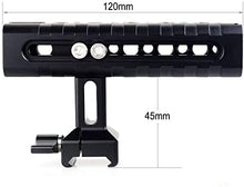 Load image into Gallery viewer, MAGICRIG DSLR Camera Handle Universal Hand Grip NATO Handle Kit with 48mm NATO Rail and Cold Shoe for Camera Cage Rig
