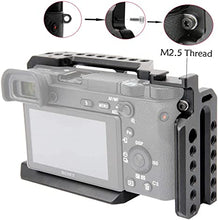 Load image into Gallery viewer, NICEYRIG Camera Cage for Sony Alpha A6400 A6500 with Second Lock Point - 082
