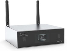 Load image into Gallery viewer, Arylic Up2stream S50 Pro+,WiFi &amp; Bluetooth 5.0 Audio Receiver,aptX HD Preamplifier with ESS Sabre Dac AKM ADC Multiroom/multizone,Wireless WiFi Audio Receiver with Airplay,Spotify,Internet Radio
