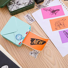 Load image into Gallery viewer, Phomemo M02S Pocket Printer- 300 dpi HD Bluetooth Thermal Photo Printer Compatible with iOS and Android, Black and White Image for Photo Printing, Plan Journal, Organization, Art Creation, Gift, Cyan
