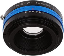 Load image into Gallery viewer, Fotodiox Pro Lens Mount Adapter, for Yashica AF Lens to Canon EOS EF-Mount DSLR Cameras
