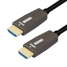 Load image into Gallery viewer, BlueAVS 4K HDMI Fiber Optical Cable 50FT, HDMI 2.0 Cable 18Gbps 4K@60Hz ARC CEC HDCP High Speed Slim HDMI Cable
