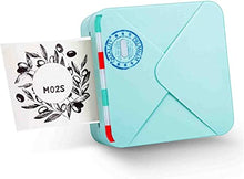 Load image into Gallery viewer, Phomemo M02S Pocket Printer- 300 dpi HD Bluetooth Thermal Photo Printer Compatible with iOS and Android, Black and White Image for Photo Printing, Plan Journal, Organization, Art Creation, Gift, Cyan
