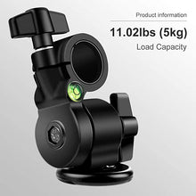 Load image into Gallery viewer, K&amp;F Concept Magnesium Alloy Rotatable Multi-Angle Center Column with Locking System
