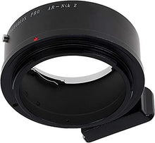 Load image into Gallery viewer, Fotodiox Pro Lens Mount Adapter Compatible with Konica Auto-Reflex (AR) SLR Lenses to Nikon Z-Mount Mirrorless Camera Bodies
