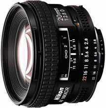 Load image into Gallery viewer, Nikon AF FX NIKKOR 20mm f/2.8D Fixed Zoom Lens with Auto Focus for Nikon DSLR Cameras
