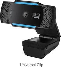 Load image into Gallery viewer, Adesso CyberTrack H5 1080p HD USB Auto Focus Webcam with Built-in Dual Microphone
