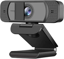 Load image into Gallery viewer, Webcam HD 1080p-Streaming Webcam with Privacy Cover for Desktop Computer PC,100° Wide-Angle View with Stereo Microphone, USB Webcam Plug and Play,Low-Light Correction
