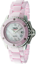 Load image into Gallery viewer, TKO ORLOGI Women&#39;s TK575-PK Genuine Ceramic Pink Dial Watch
