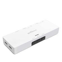 Load image into Gallery viewer, gofanco 2-Port Seamless HDMI USB KVM Scaler Switch – Scales to 4K @30Hz or 1080p Output, HDMI 1.4, USB Keyboard/Mouse, Multi Viewing, OSD, Dolby/DTS, Windows, Mac OS, Linux (KVMScaler2P)
